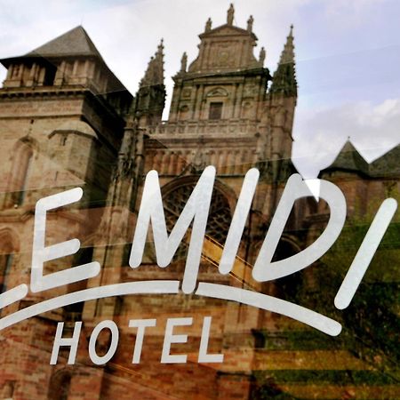 Logis Hotel Restaurant Du Midi - Rodez Centre Екстер'єр фото