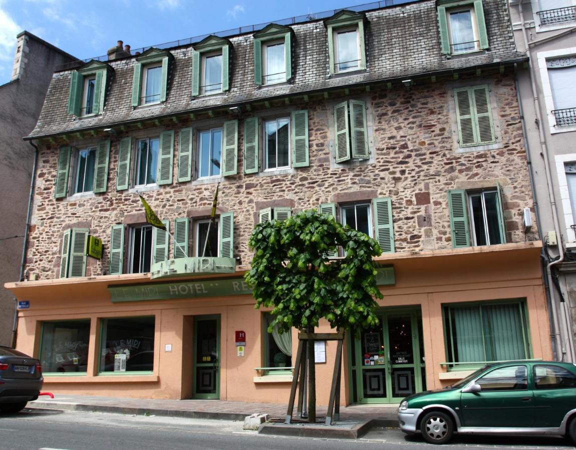 Logis Hotel Restaurant Du Midi - Rodez Centre Екстер'єр фото