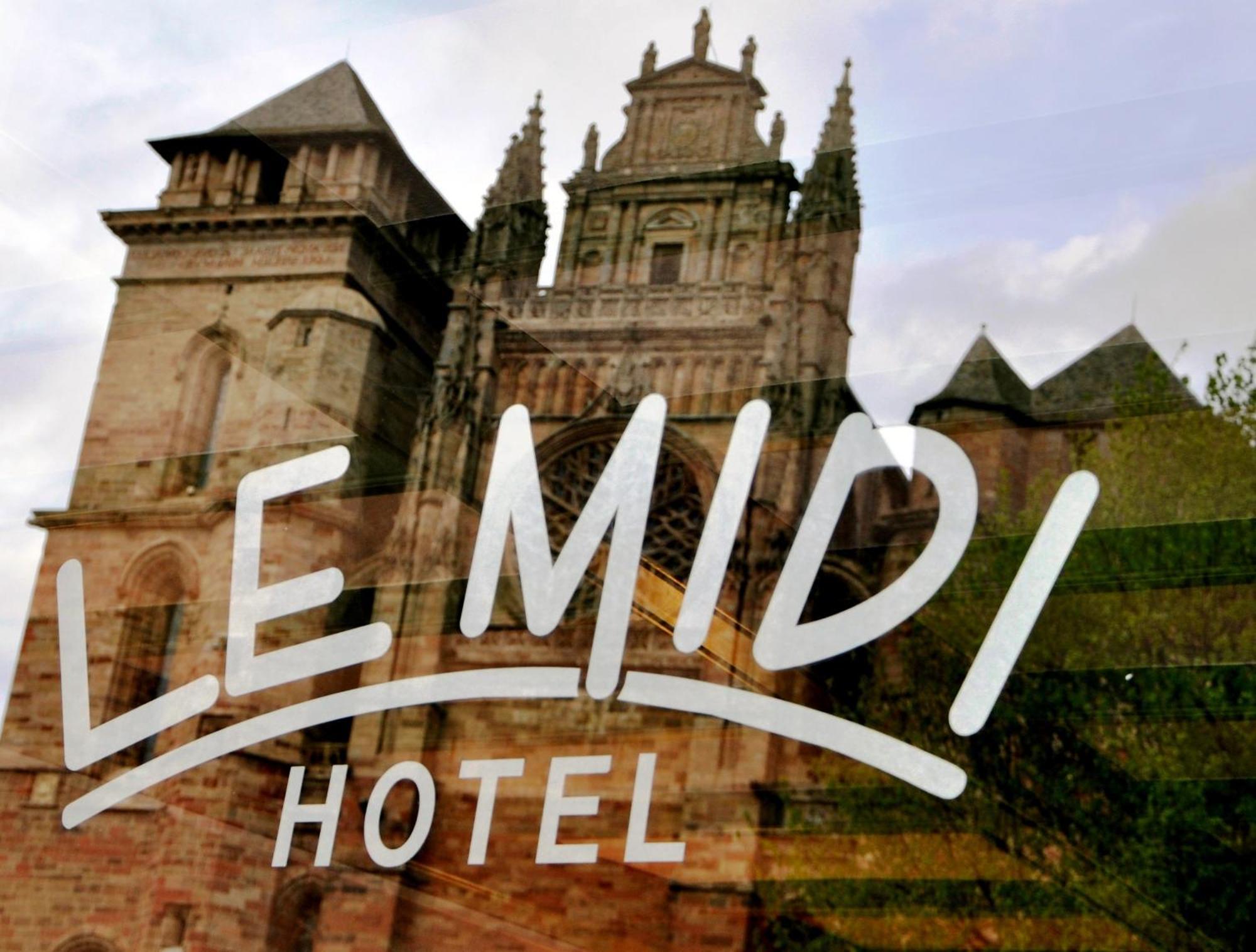 Logis Hotel Restaurant Du Midi - Rodez Centre Екстер'єр фото