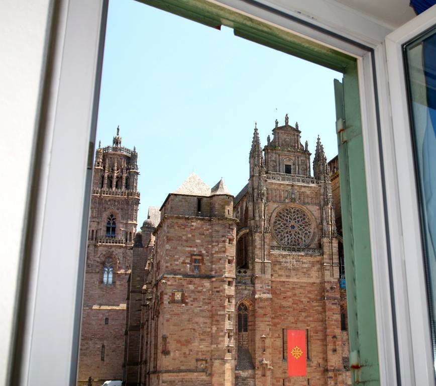 Logis Hotel Restaurant Du Midi - Rodez Centre Екстер'єр фото